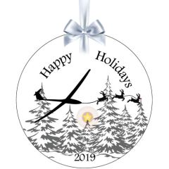 2019 Holiday Ornament - White