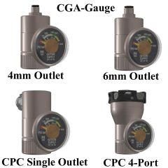 Mountain High 00REG-2101 CGA-540 2G Regulators With Gauge