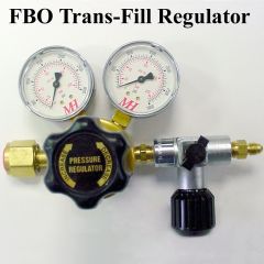 Mountain High Non-Vneting CGA540 Transfill Regulator With Gauges and Valves 00GSE-1047-00