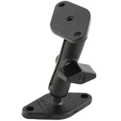RAM MOUNTS Double Ball Diamond Plate Mount - A Size Medium