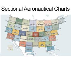 Sectional Aeronautical Chart Map