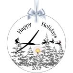 2019 Holiday Ornament - White