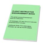 GPGS - Flight Instructor Endorsement Book, Softcover