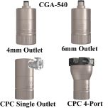 Mountain High CGA540 Regulator No Gauge
