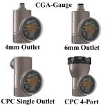 Mountain High 00REG-2101 CGA-540 2G Regulators With Gauge