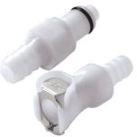 Pilot Relief 3/8" Tube Q-D With Shut-Off