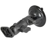 RAM MOUNTS RAP-B-166U-A Twist-Lock Suction Cup Double Ball Mount - Short