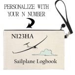 Sailplane Logbook Holder Personalized