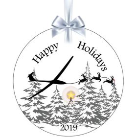 2019 Holiday Ornament - White