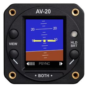 uAvionix AV-20-S Multi-Function Panel Display Front View