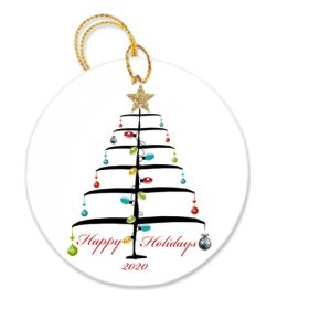 2020 Happy Holidays Ornament
