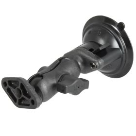 RAM MOUNTS RAP-B-166U-A Twist-Lock Suction Cup Double Ball Mount - Short