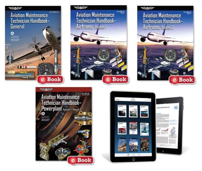 Powerplant Volumes 1 & 2 ASA Aviation Maintenance Technician Handbook 