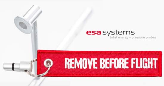 ESA Systems REMOVE BEFORE FLIGHT Plug