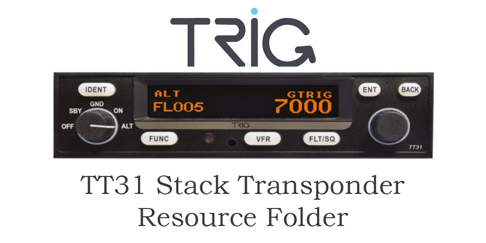 TRIG TT31 Mode S Stack Transponder