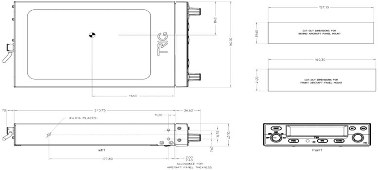 TRIG TT31 Mode S Stack Transponder