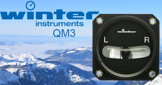 Winter Instruments QM3 Slip / Skid Indicator