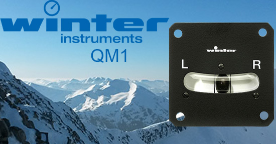 Winter Instruments QM1 Slip/Skid Indicator